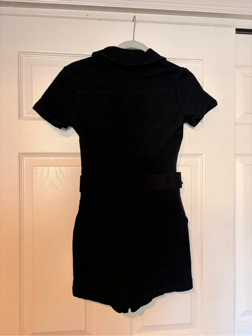 Show Me Your Mumu Outlaw Denim Belted Romper - Picture 5 of 11